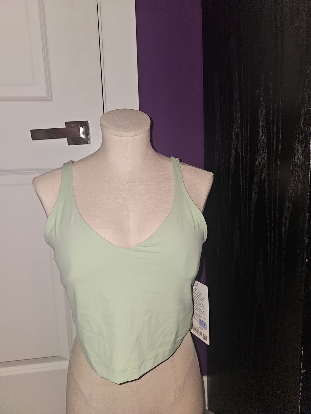 lululemon athletica Pastel Mint Scoop Neck Tank